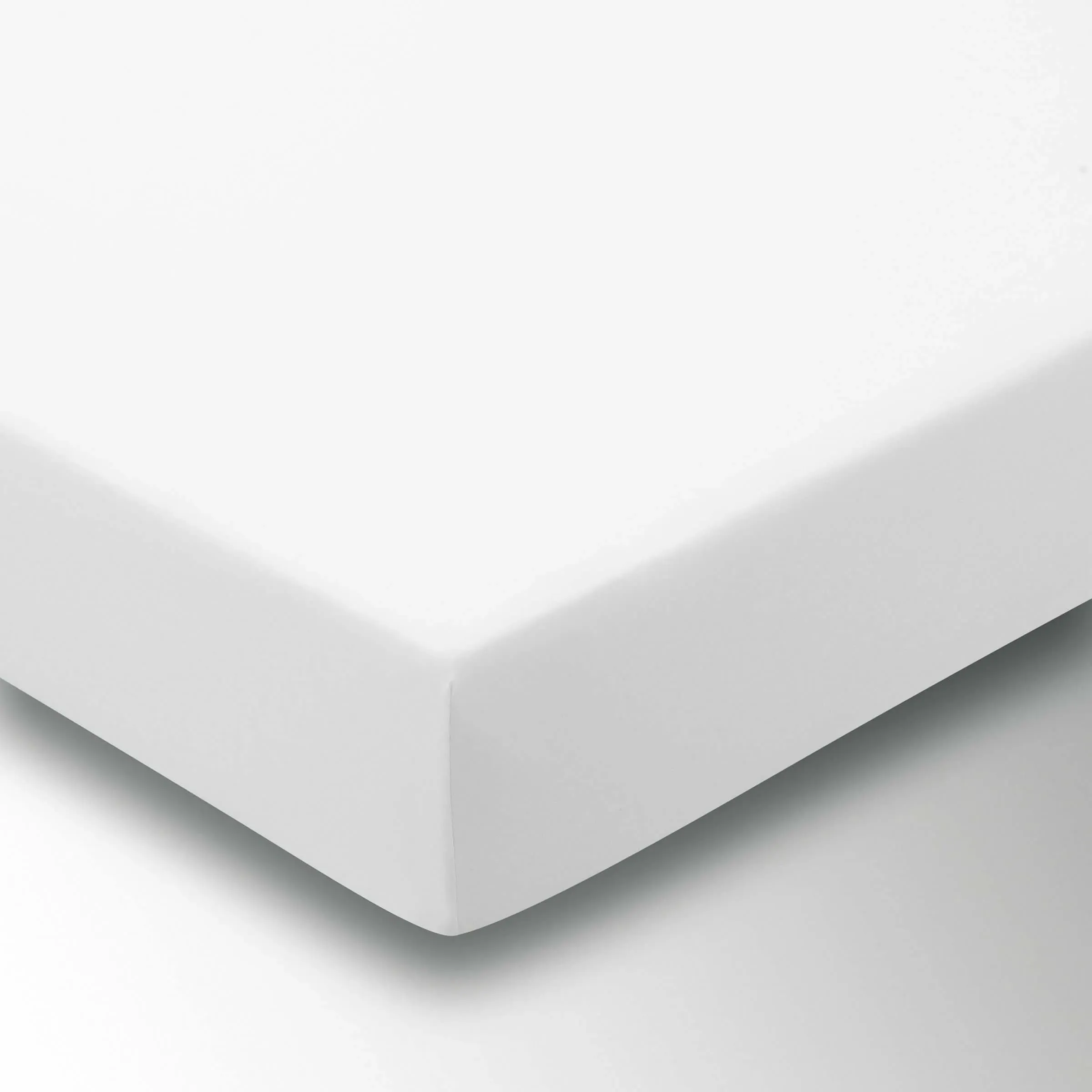 50/50 Percale Small Double Fitted Sheet - White, Poly Cotton product