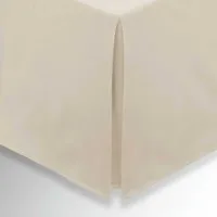 50/50 Plain Dye Percale Double Valance - Stone alternate view