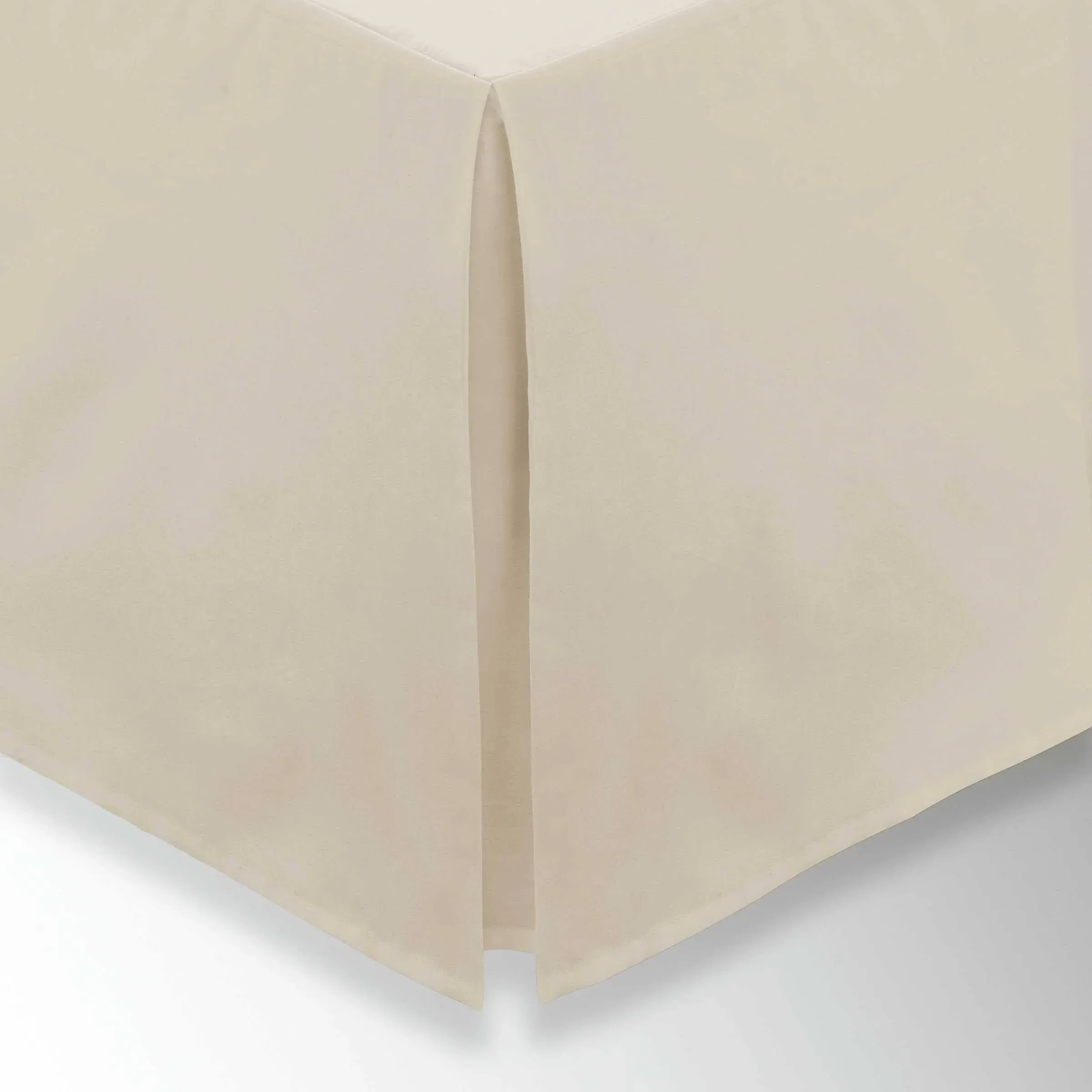 50/50 Plain Dye Percale Double Valance - Stone product