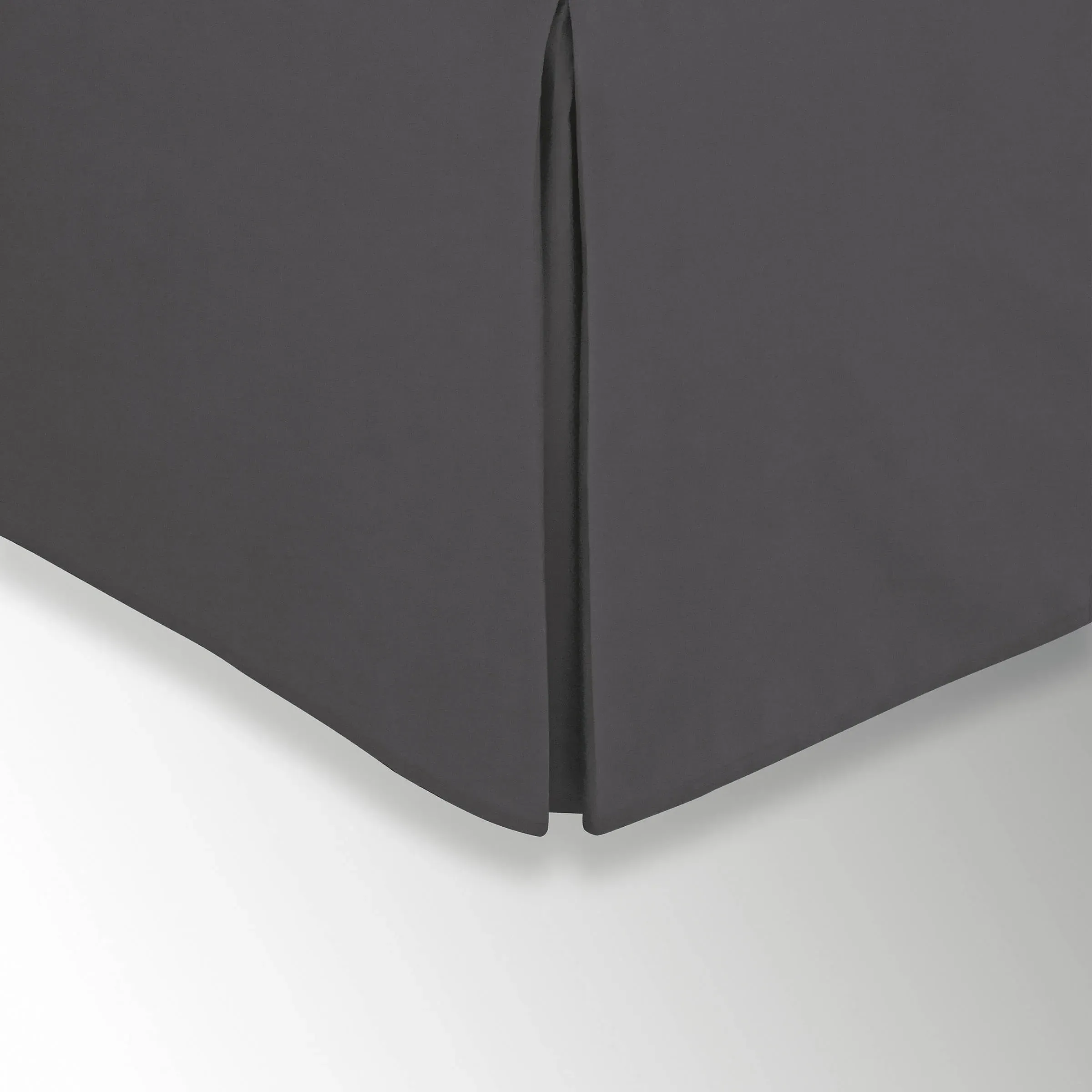 50/50 Plain Dye Percale Single Valance - Charcoal, Cotton Polyester product