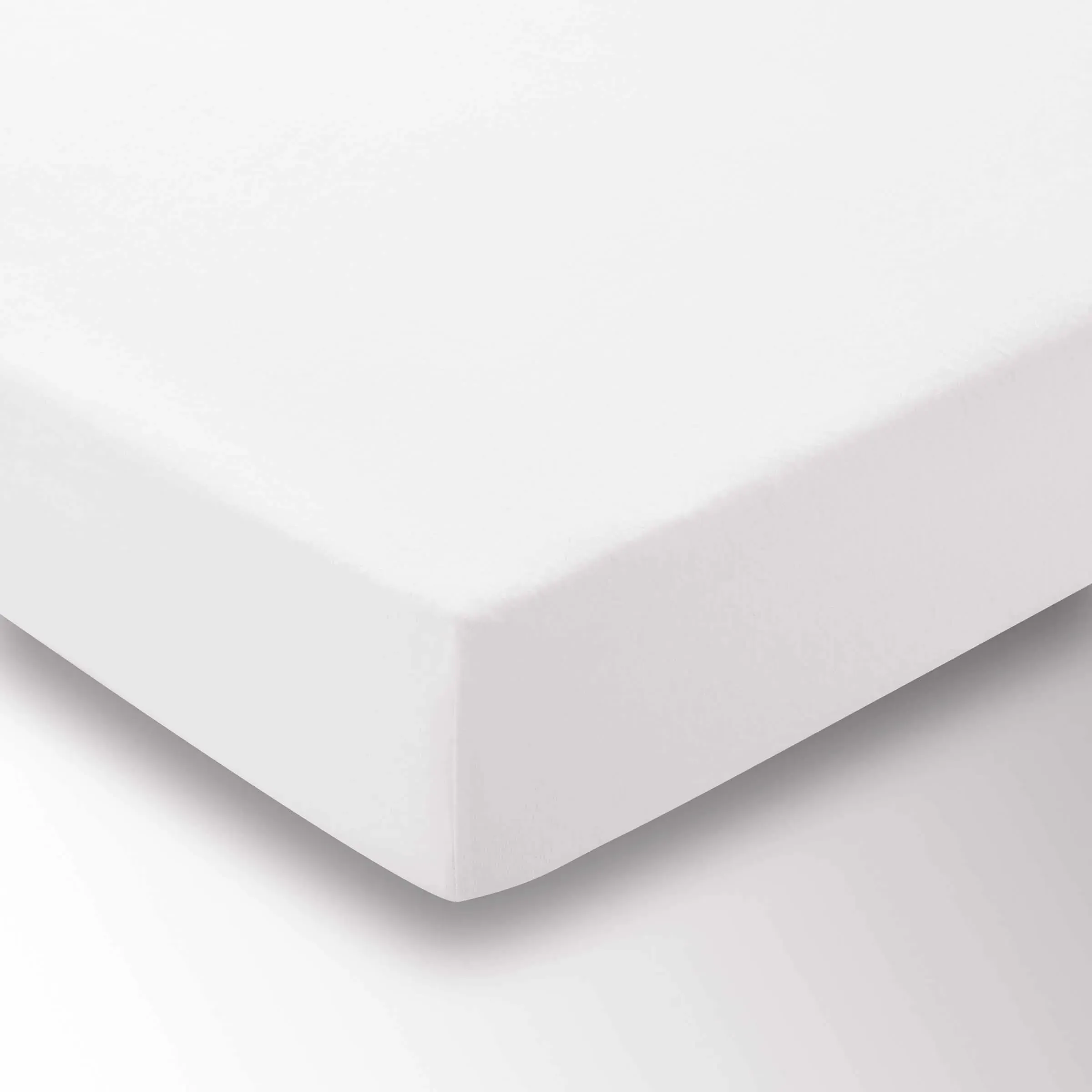 Brushed Cotton Super King Size Fitted Sheet - White product