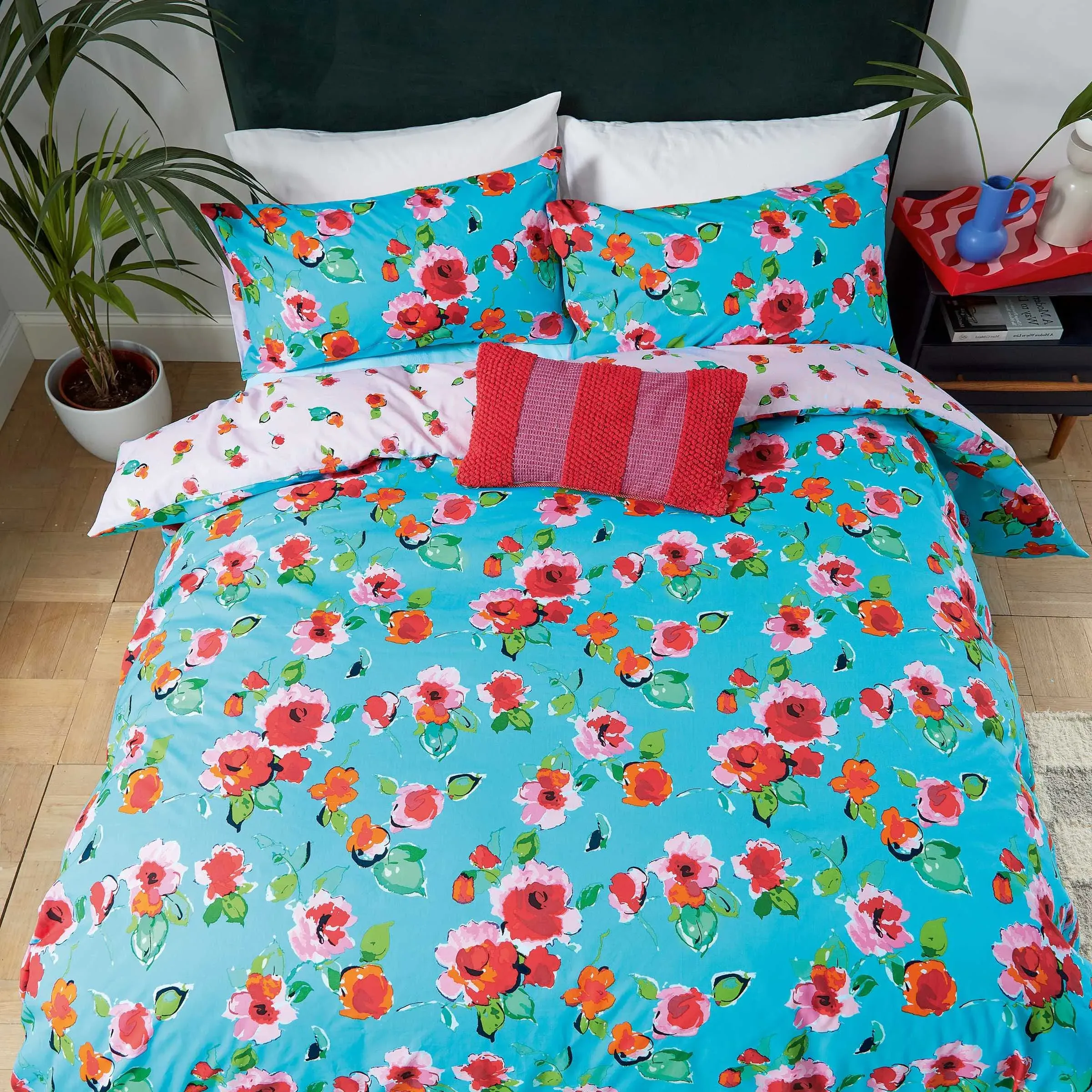 Helena Springfield Rosie Single Duvet Cover Set - Multi, Cotton alternate view