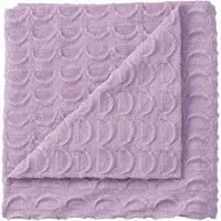 Knitted Throw with Pocket Knit - Lavender