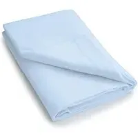 Double Flat Sheet Brushed - Blue, Cotton