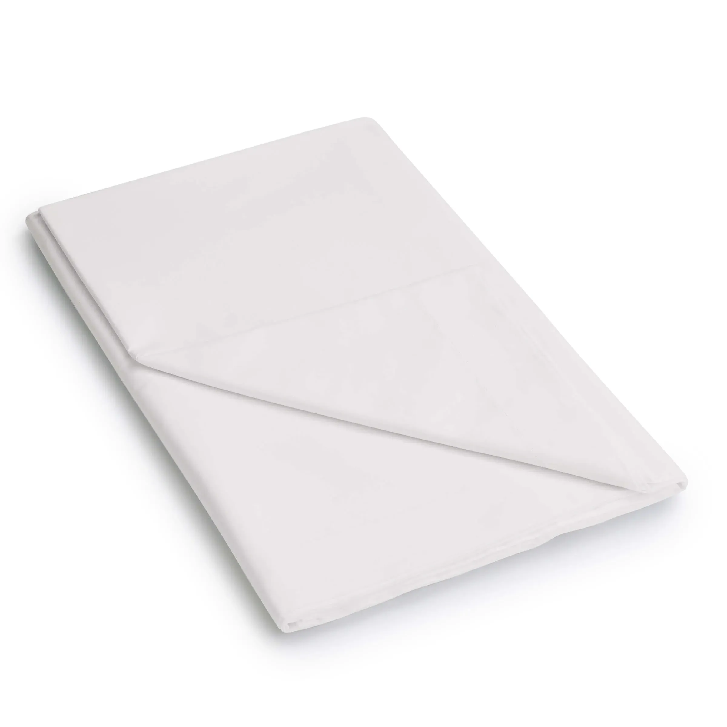 Double Flat Sheet - Silver, Percale
