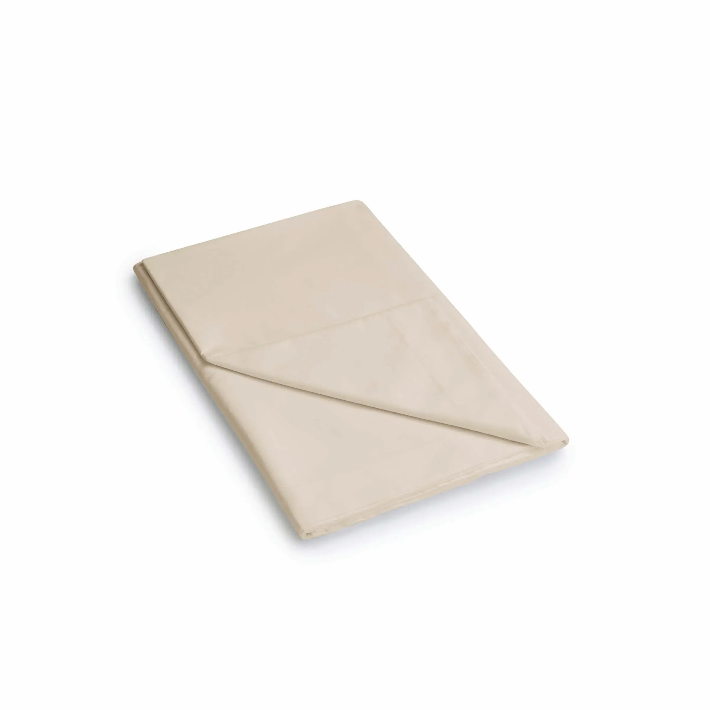 Double Flat Sheet - Stone, Percale