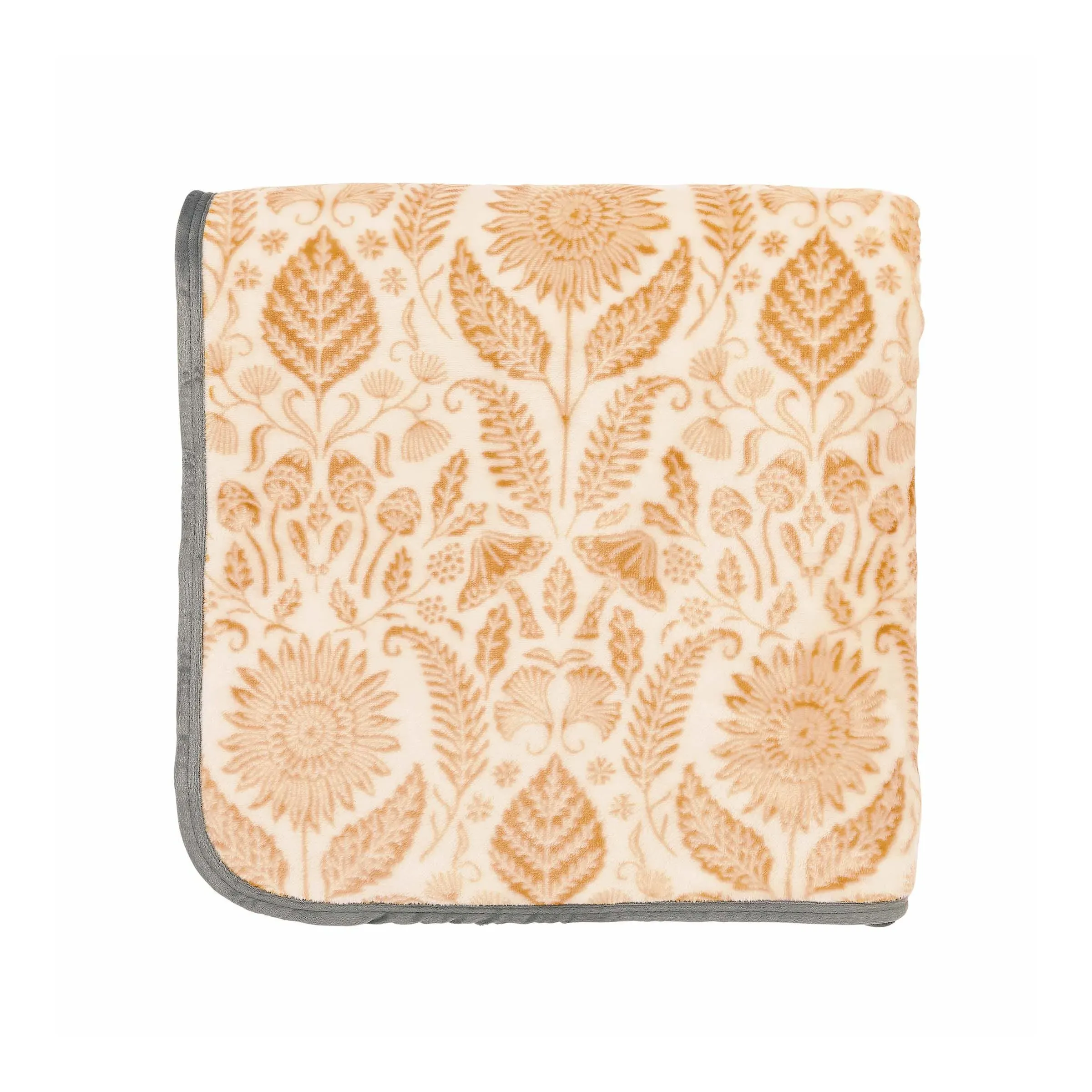 Sunflower Fleece Throw - Graphite, Fleece image