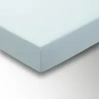 King Size Fitted Sheet - Duck Egg, Percale Cotton Blend alternate view