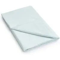 King Size Flat Sheet Percale - Duck Egg, Cotton