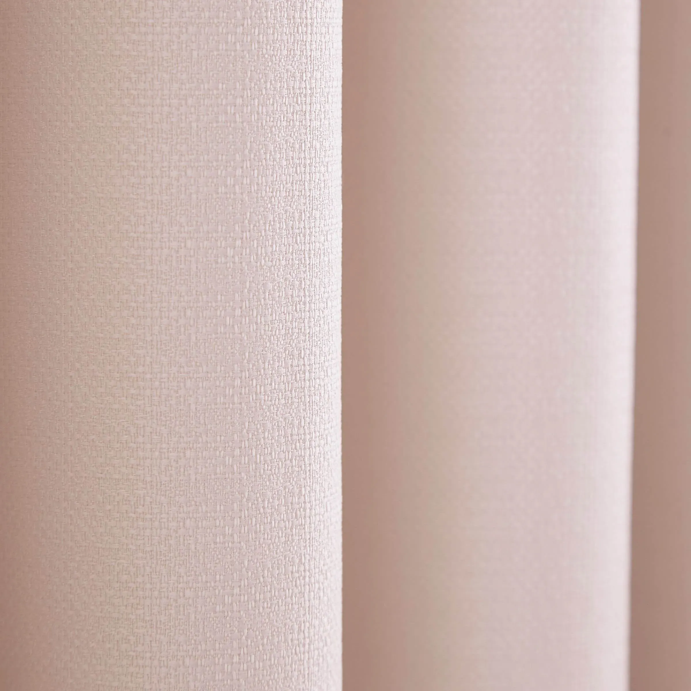 Lined Curtains with Eyelets - Blush, Fabric