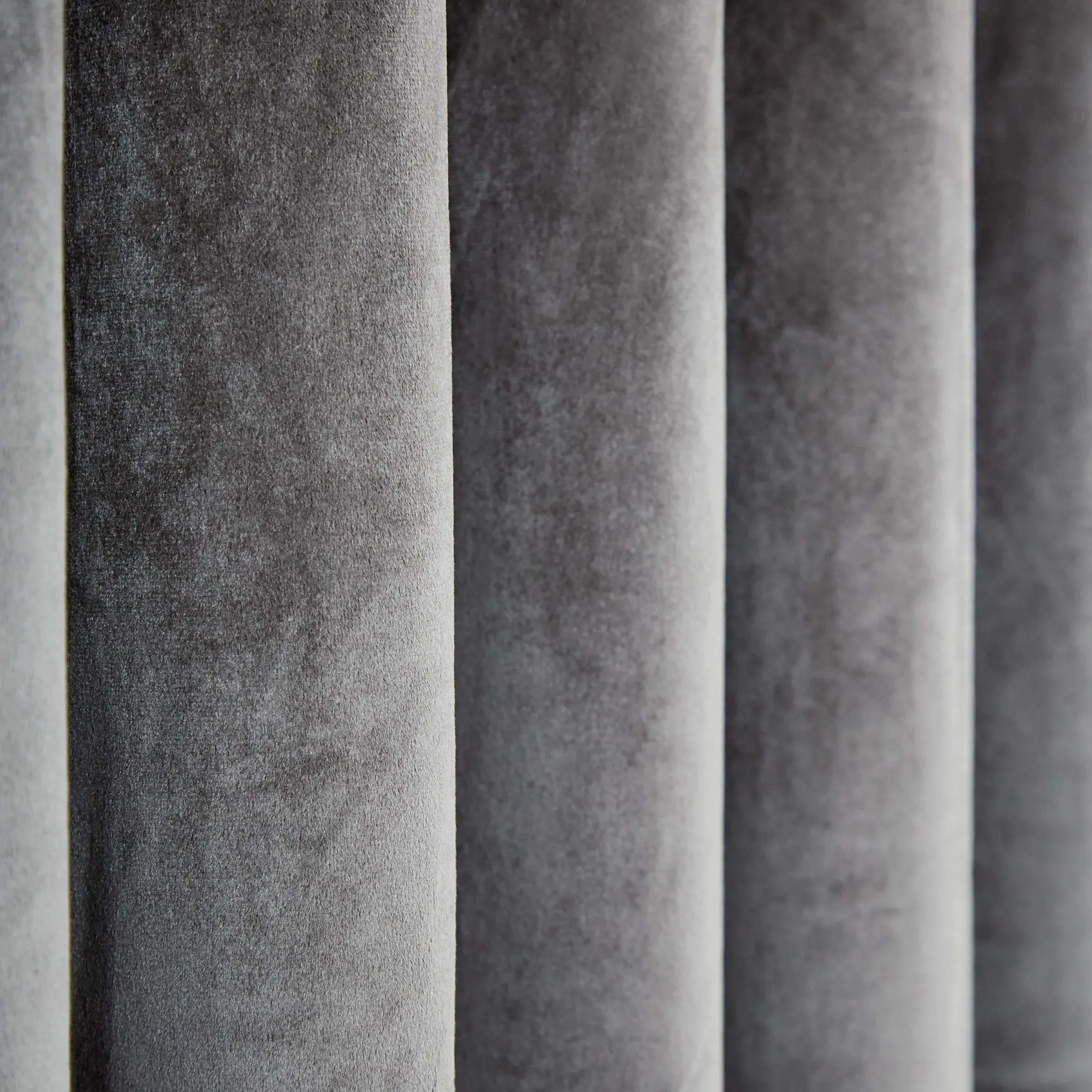 Lined Curtains with Eyelets - Damson, Velvet