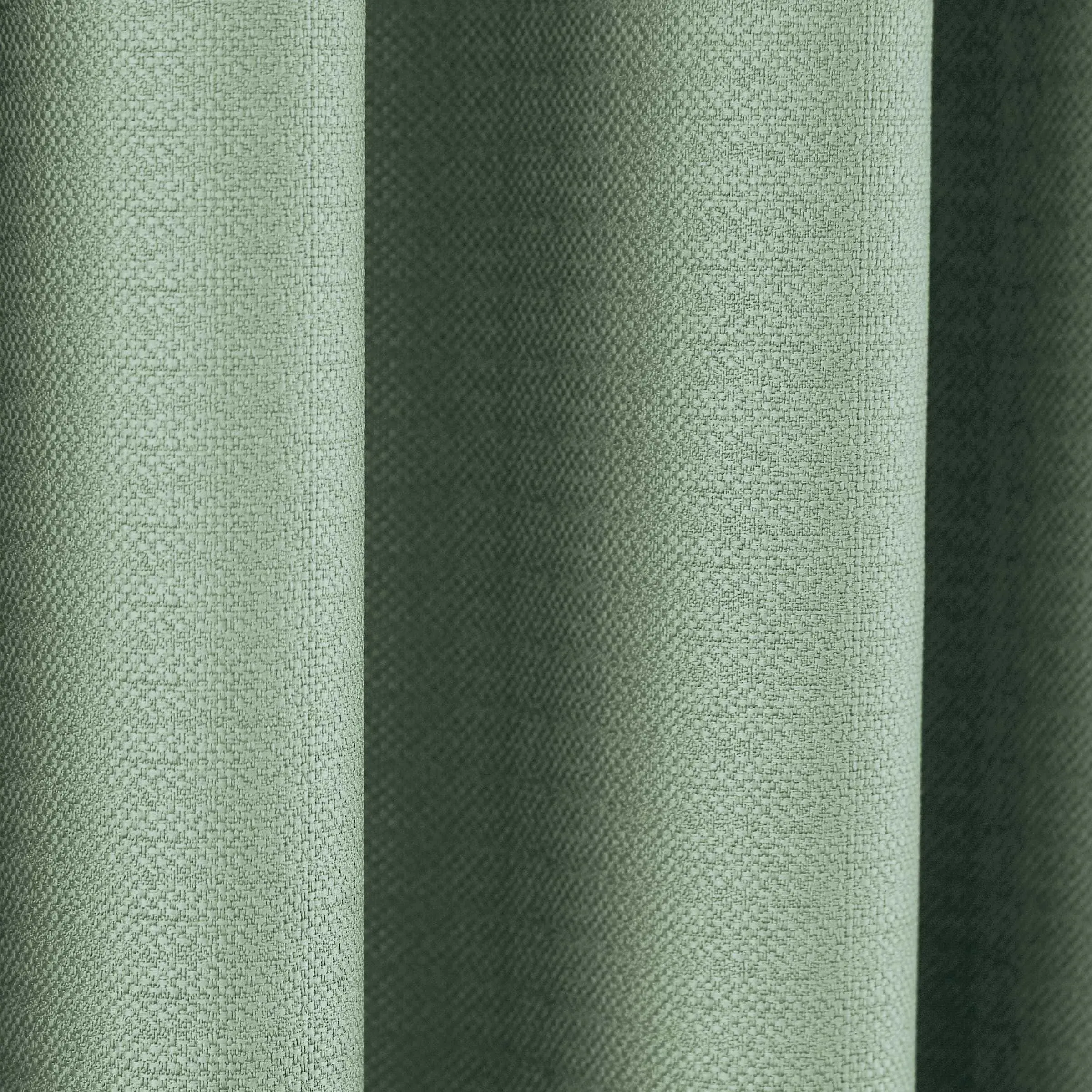 Lined Curtains with Eyelets - Sage, Fabric