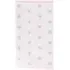Hand Towel with Star Pattern - Pink, Cotton
