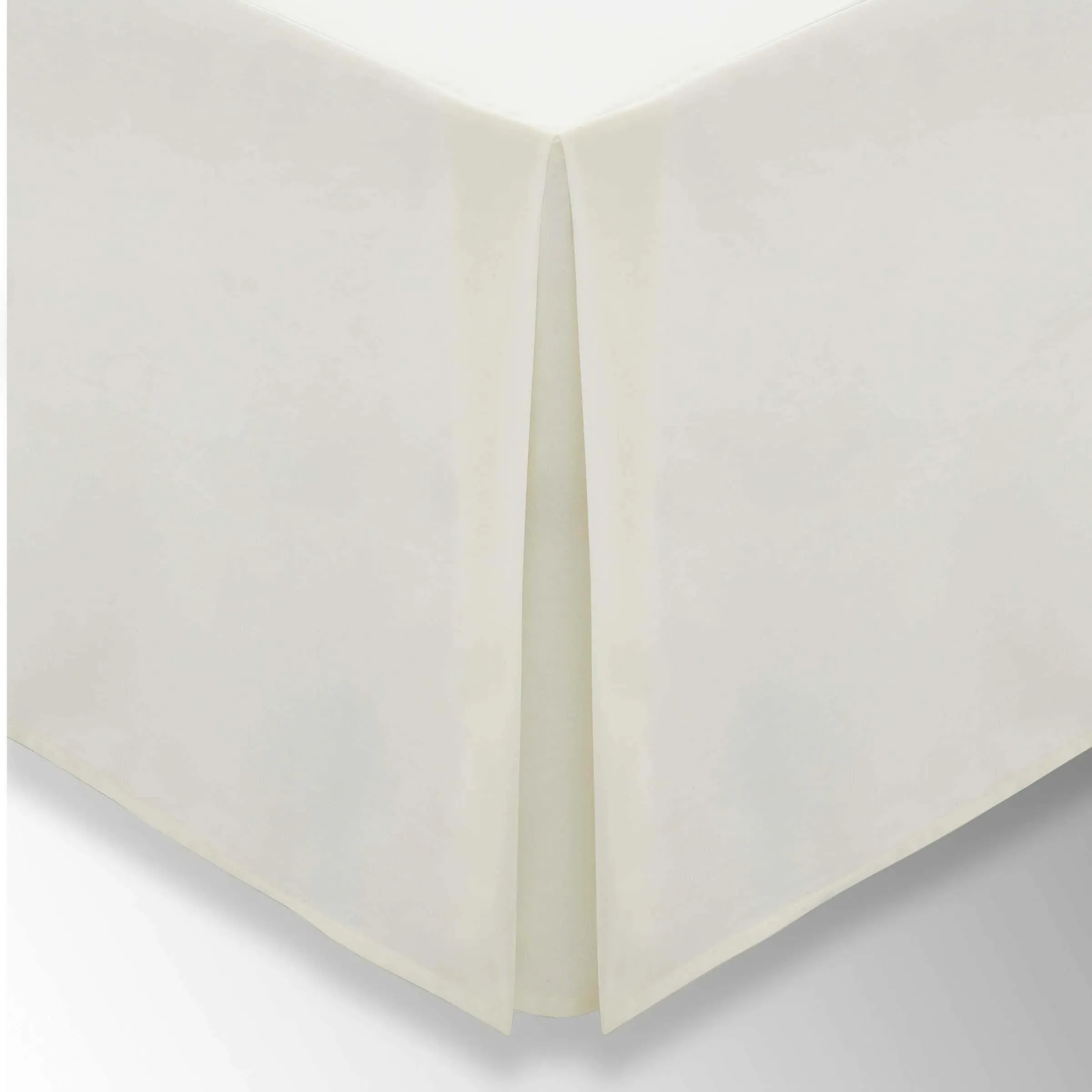 Plain Dye Single Bed Valance - Ivory, Poly Cotton Percale product