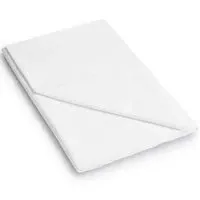 Single Flat Sheet - White, Percale