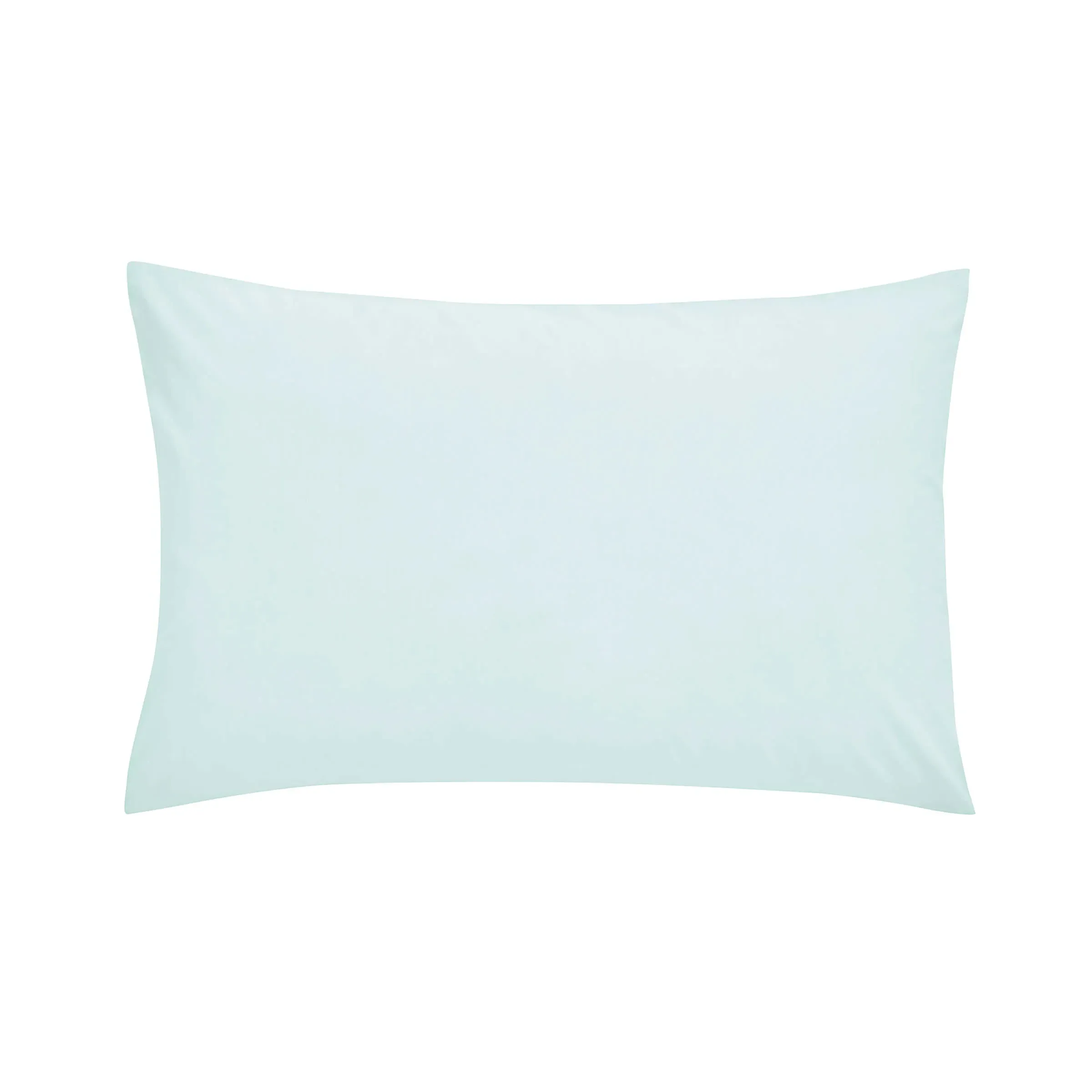 Standard Pillowcase - Duck Egg, Cotton Blend image