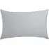 Standard Pillowcase Pair - Silver, Brushed Cotton