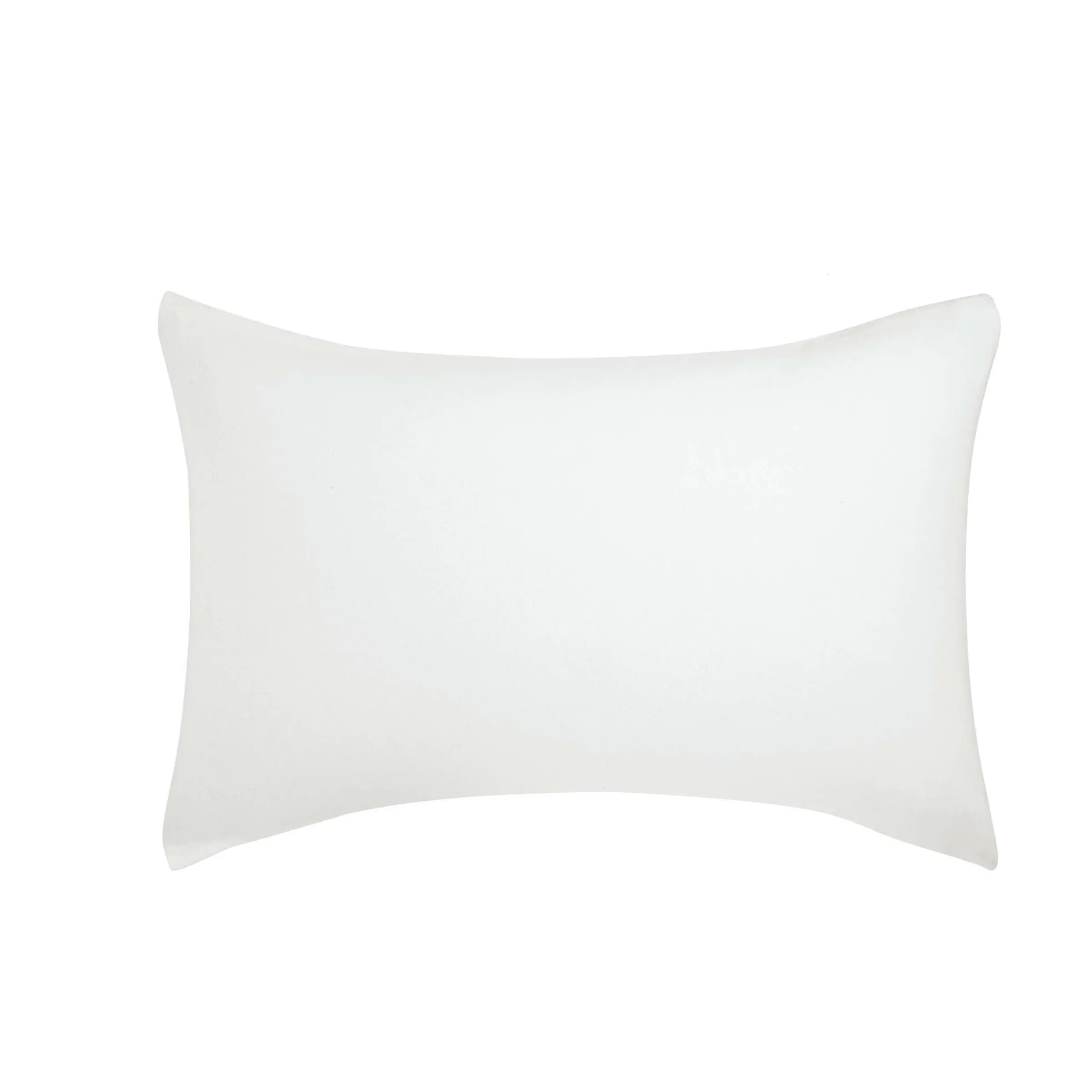 Standard Pillowcase Pair - White, Brushed Cotton