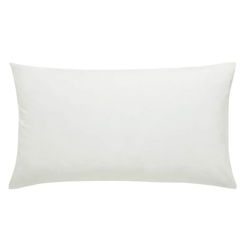 Standard Pillowcase - White, Percale