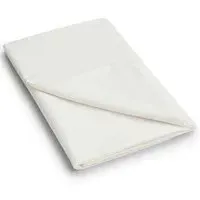 Super King Flat Sheet - Ivory, Percale