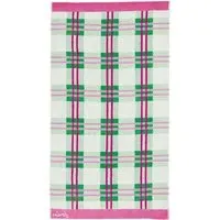 Bath Sheet Check Pattern - Multi, Cotton
