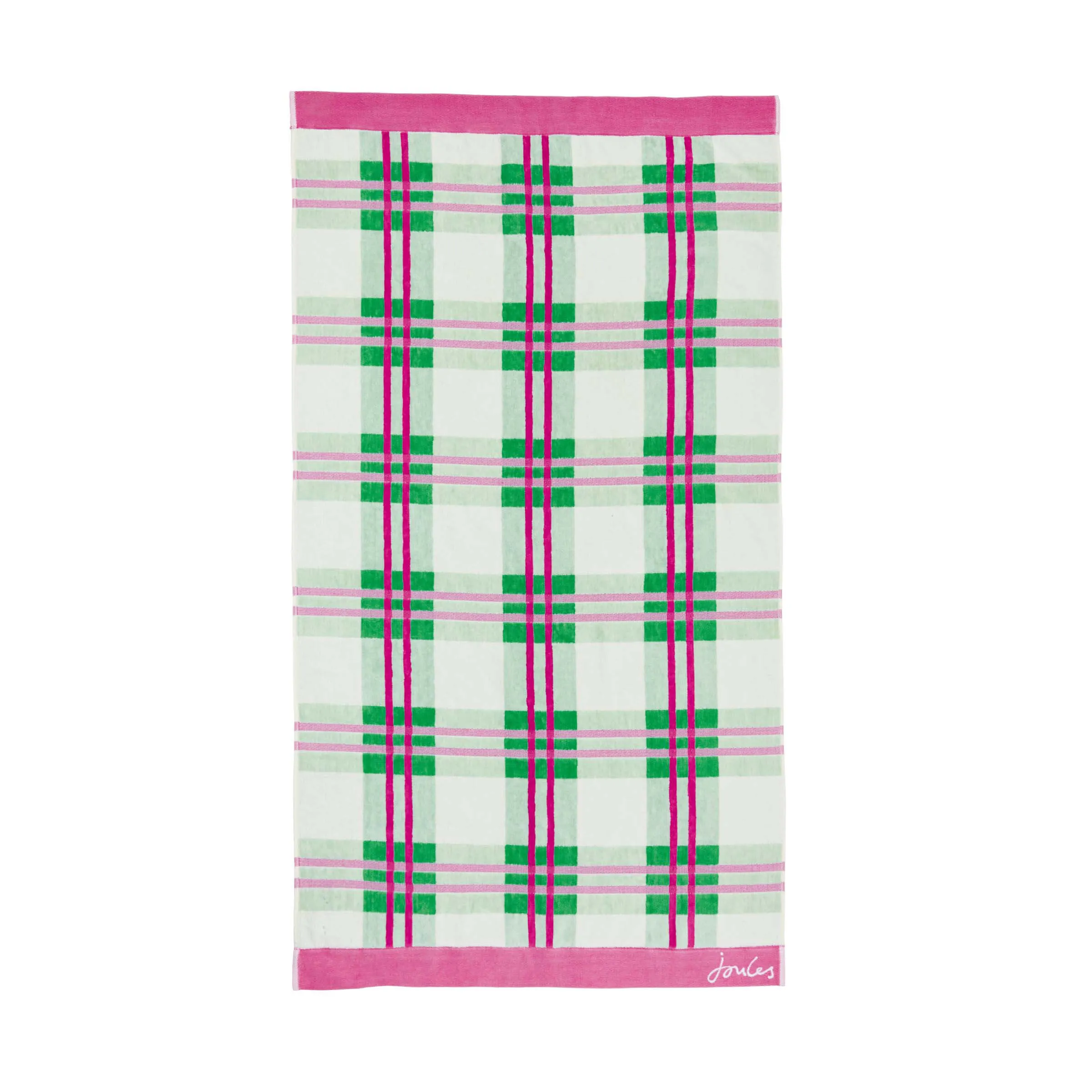 Hand Towel Check Pattern - Multi, Cotton image