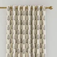 Lined Curtains with Blackout - Oat, Cotton