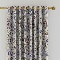 Lined Curtains with Eyelet Header - Multi, Cotton