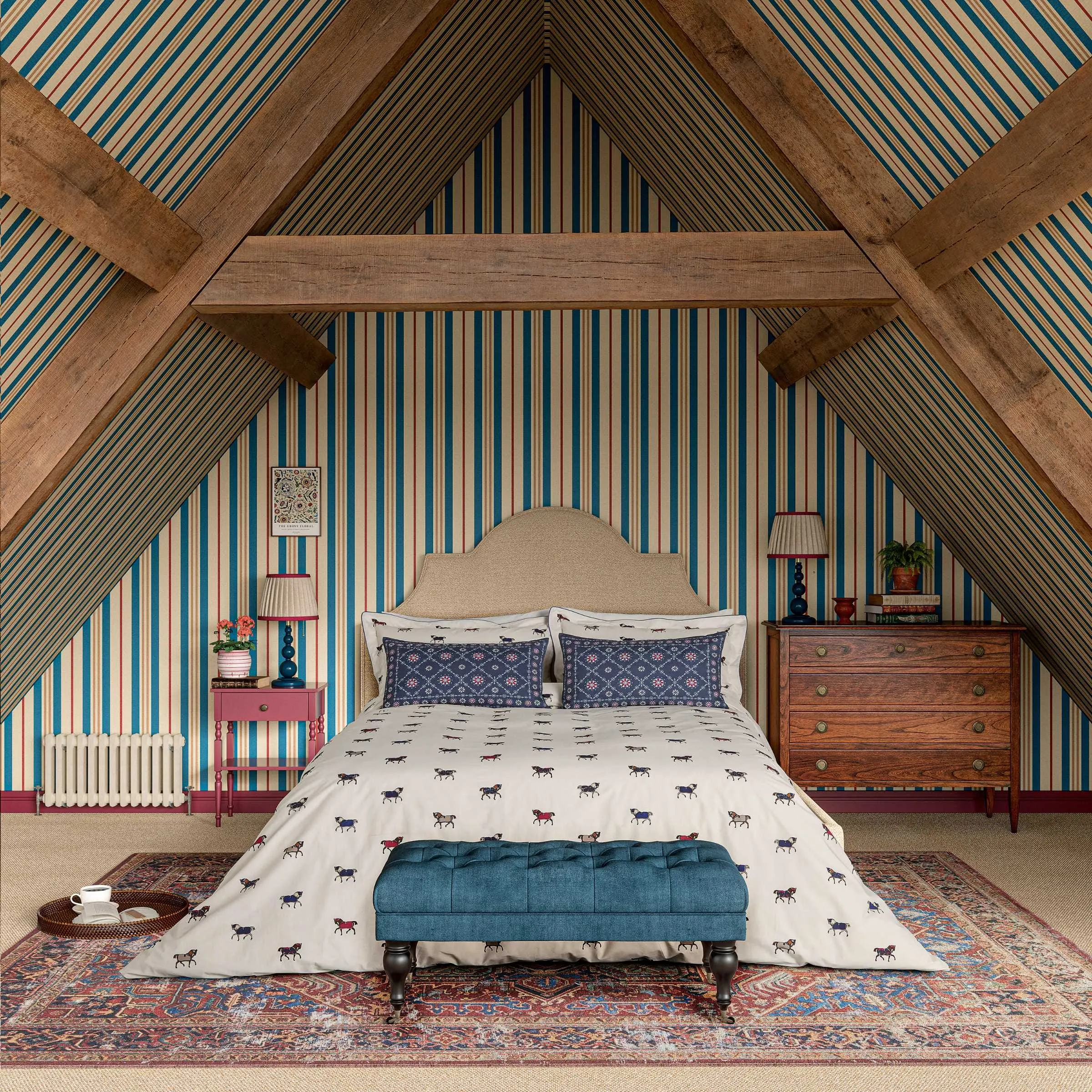 Super King Duvet Cover Set - Creme, Cotton