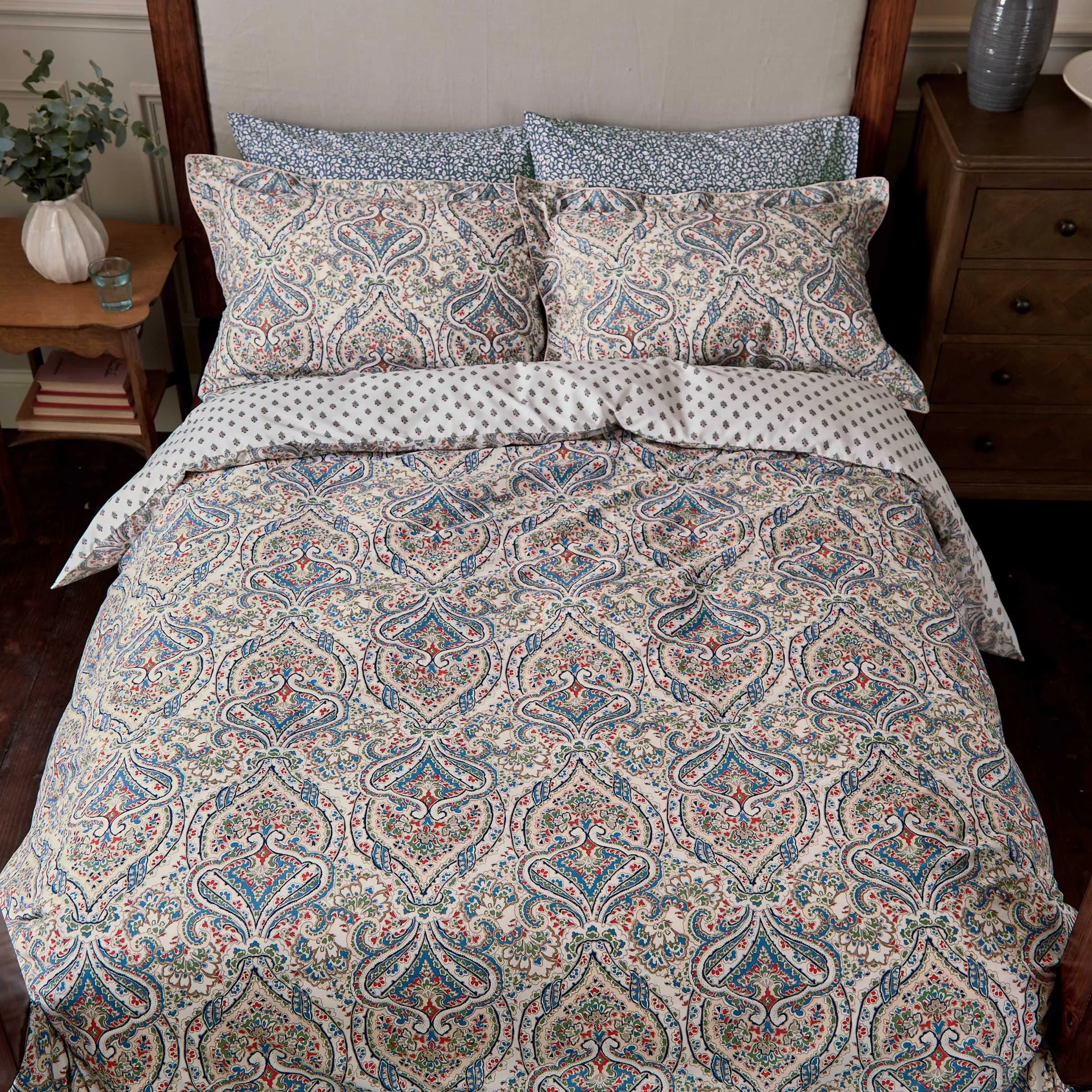 Super King Duvet Cover Set - Multi, Cotton image