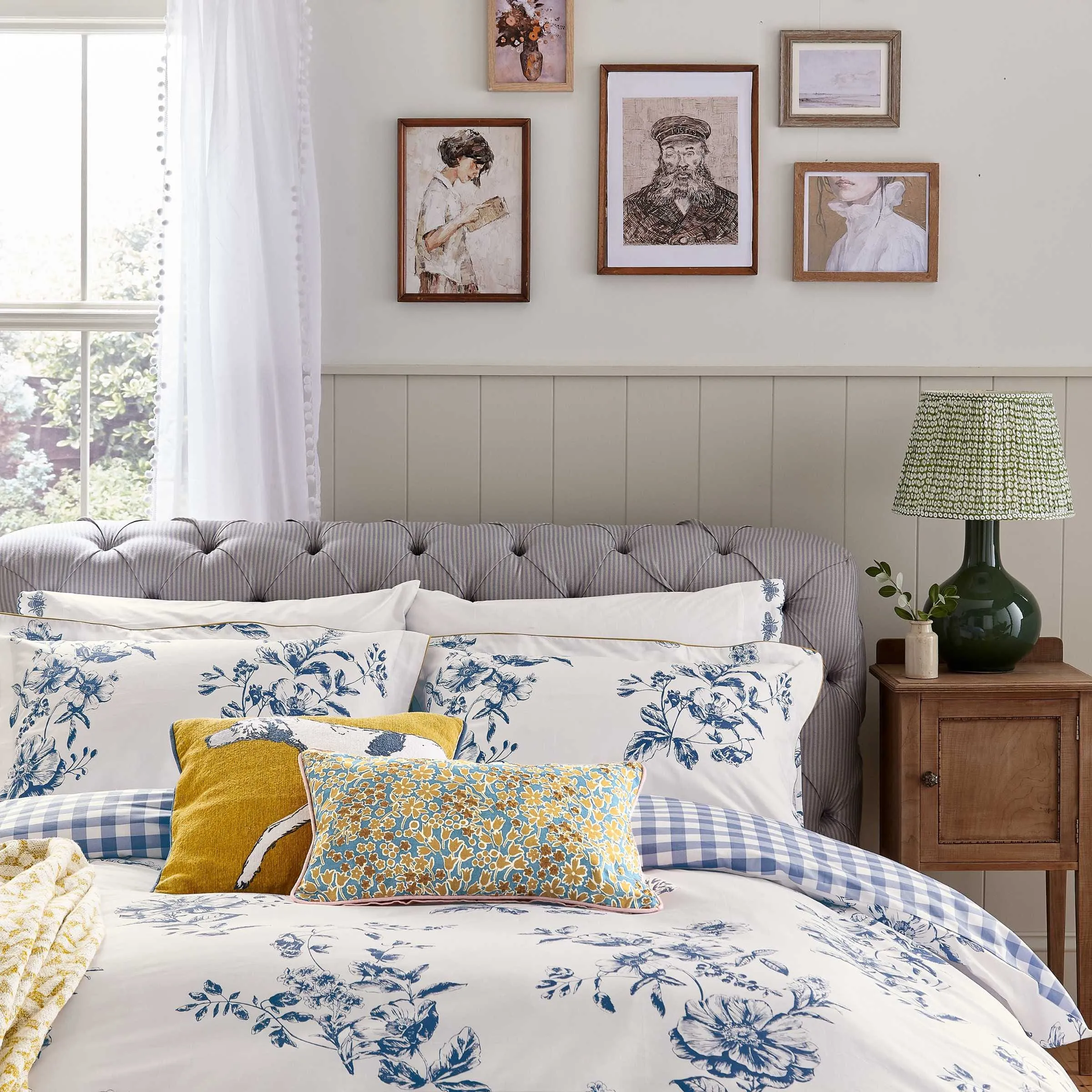 Super King Duvet Cover Set - Navy, Cotton