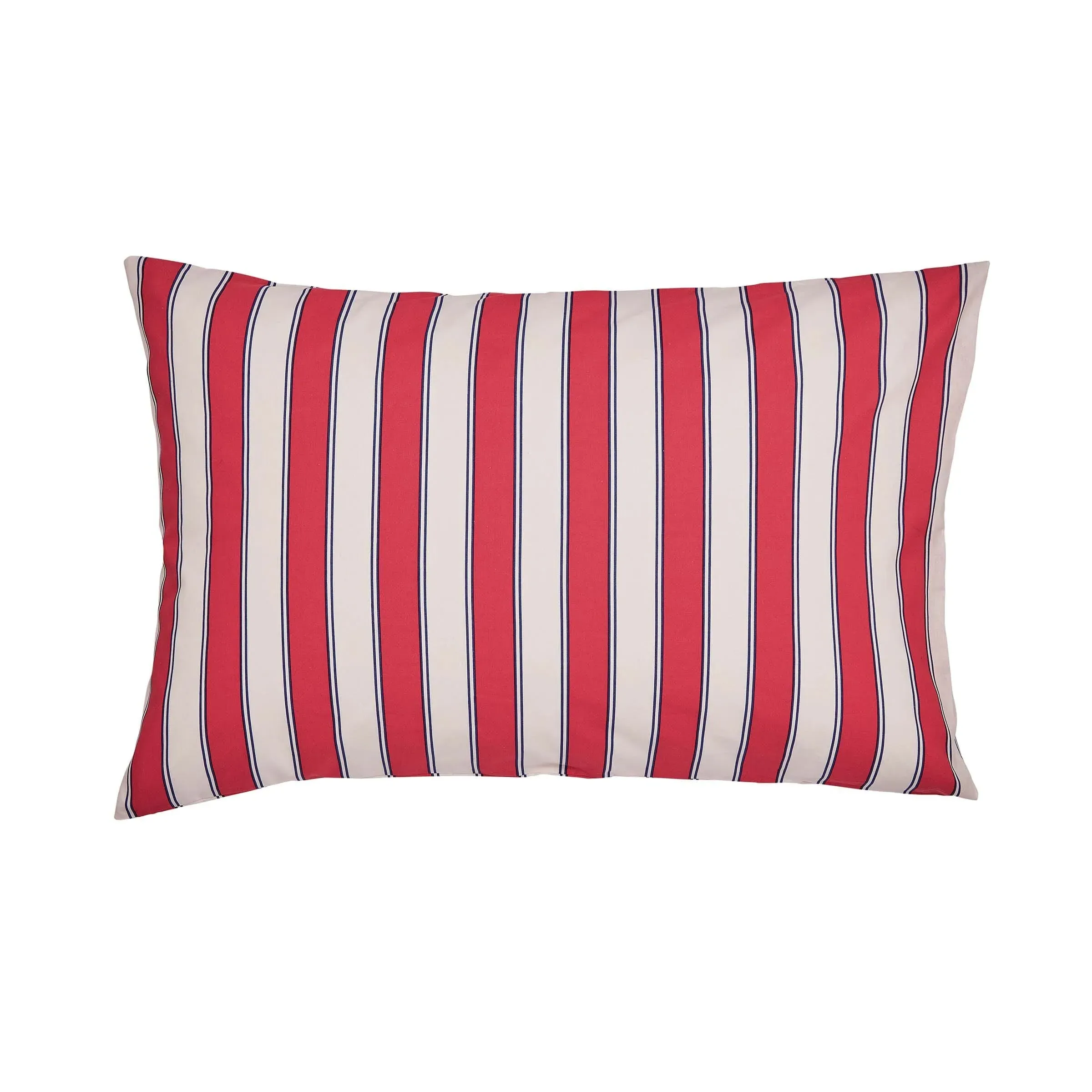 Alec Pair of Standard Pillowcases - Blue/Red product