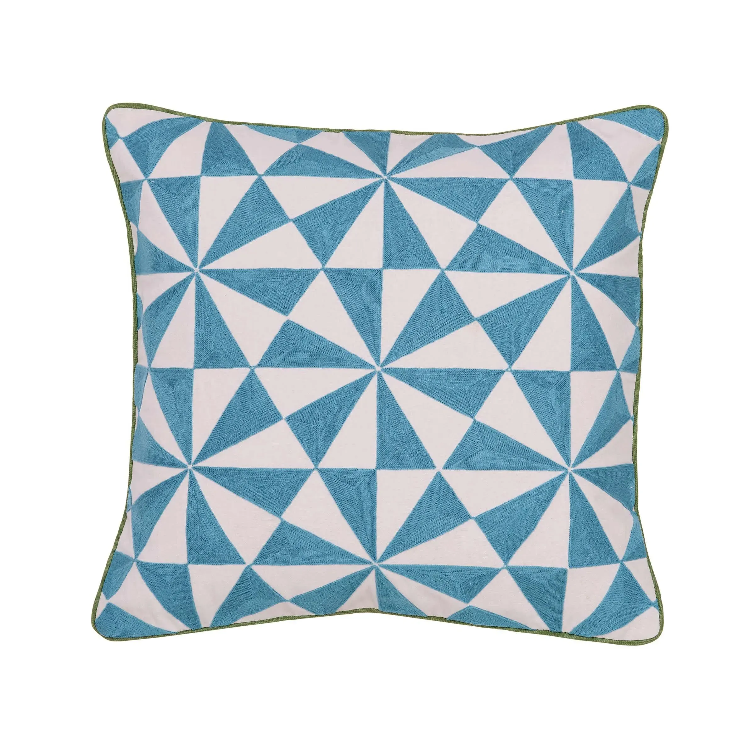Corie Geometric Cushion 50cm - Green product
