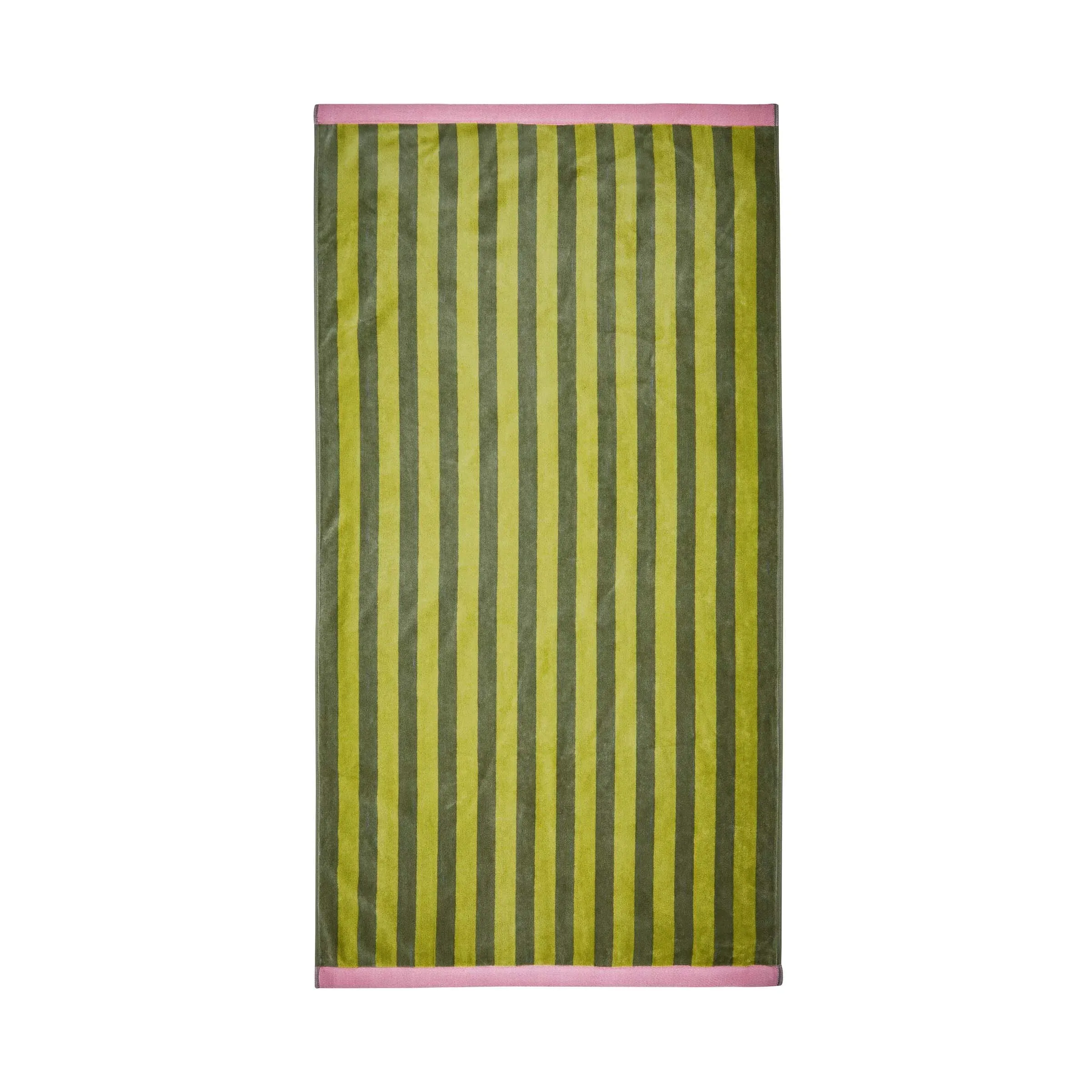 Hand Towel with Stripe Design - Multi, Cotton image