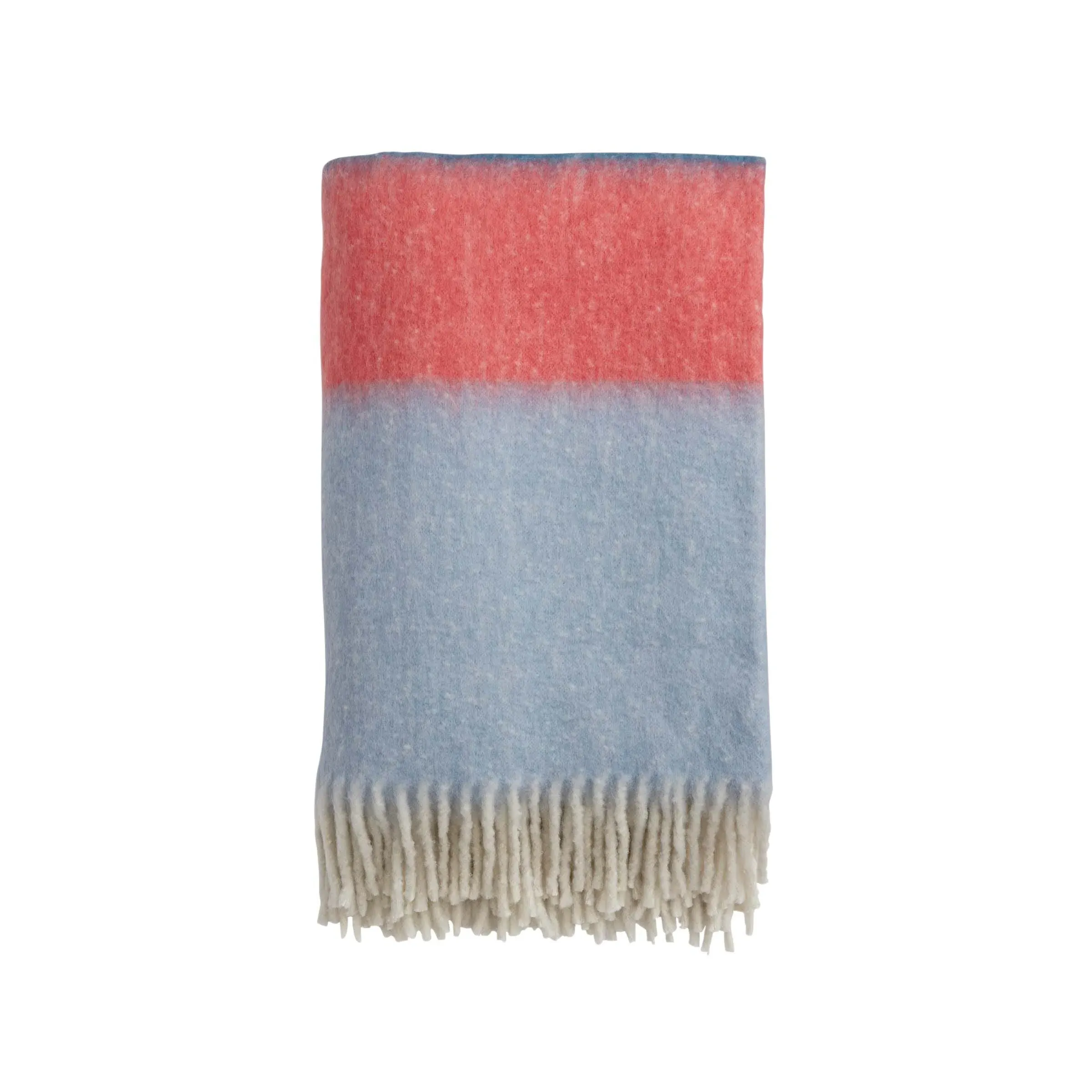 Landscape Woven Throw - Blue/Red image