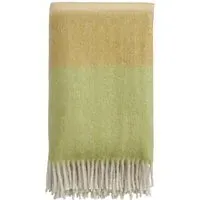 Landscape Woven Throw - Green