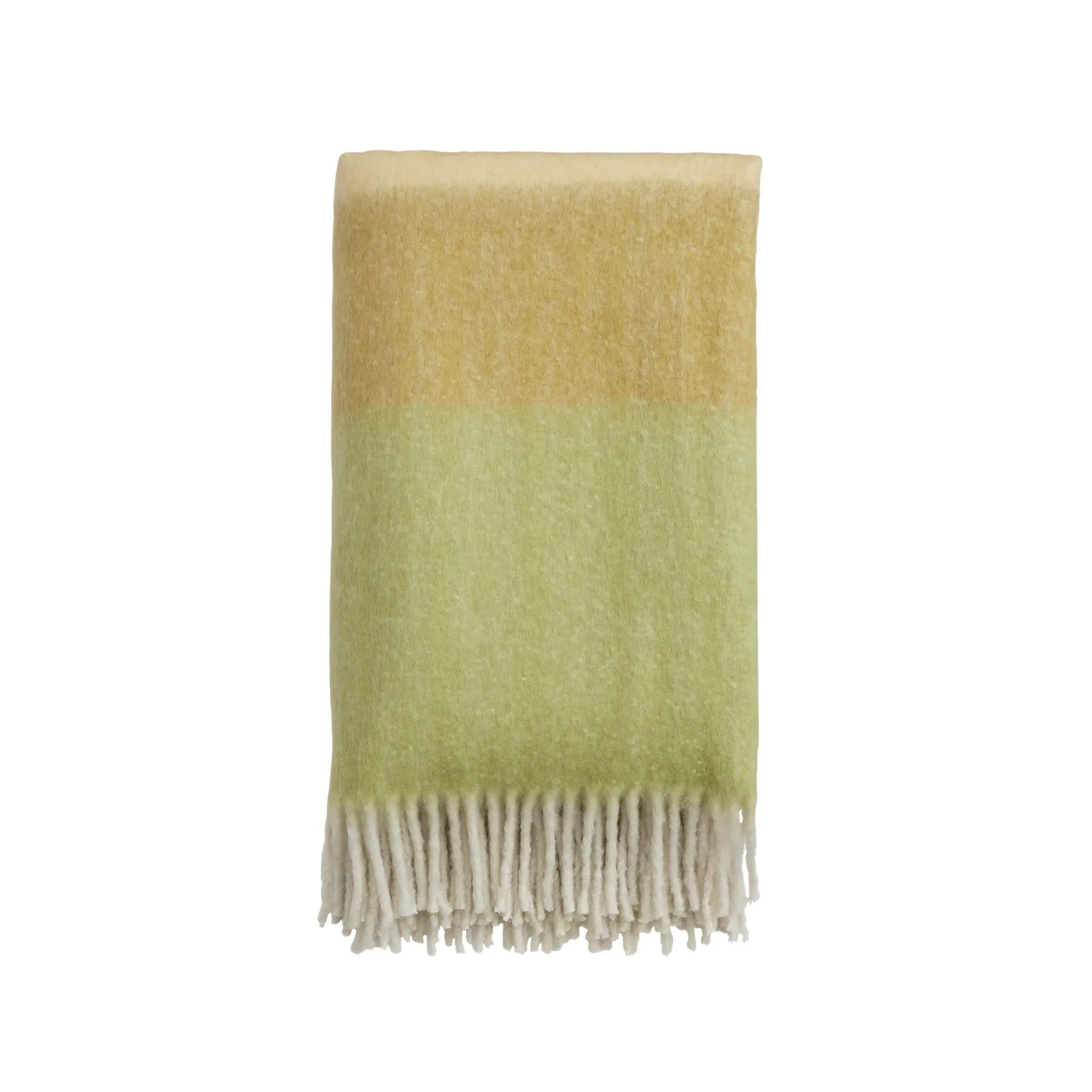 Landscape Woven Throw - Green