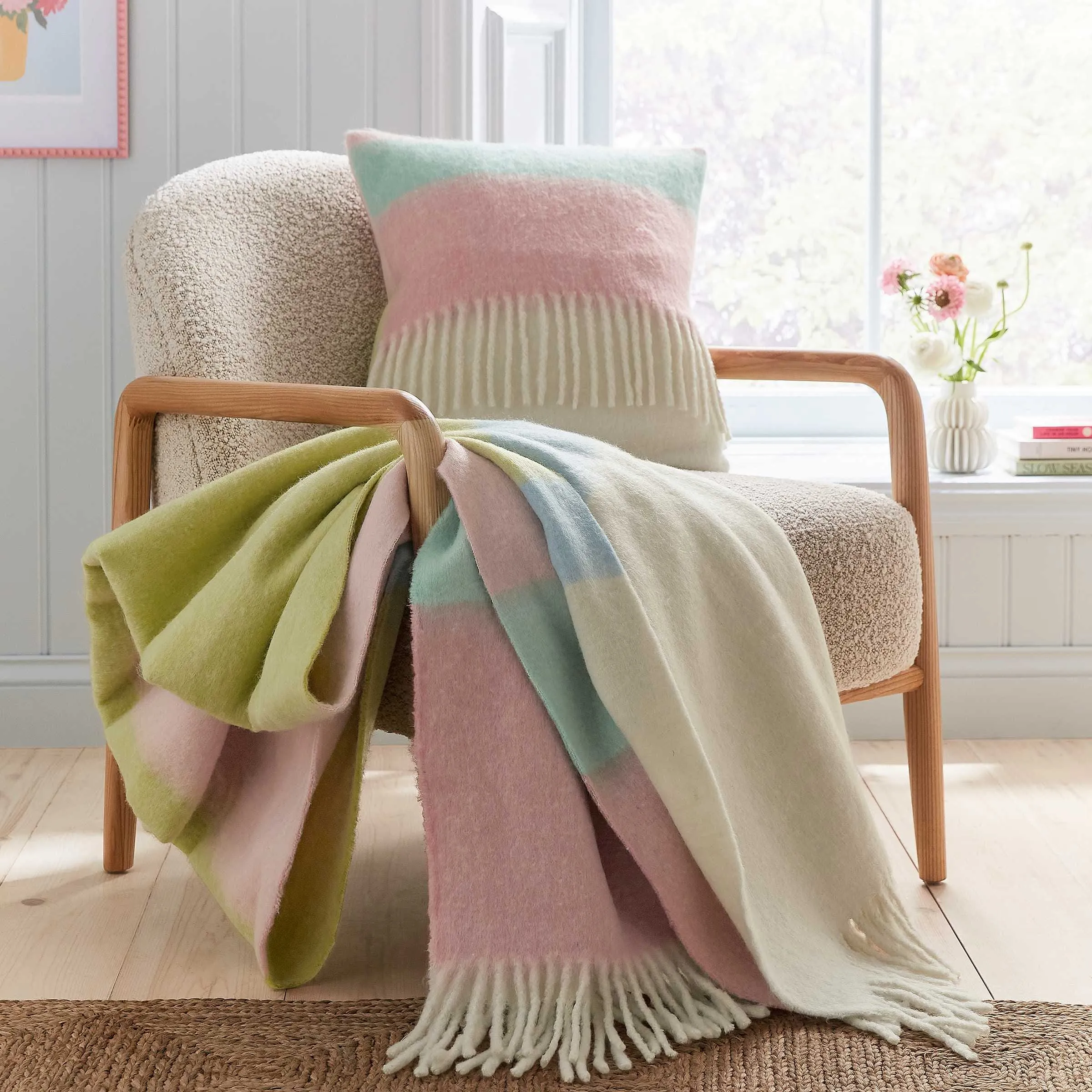 Landscape Woven Throw - Multi