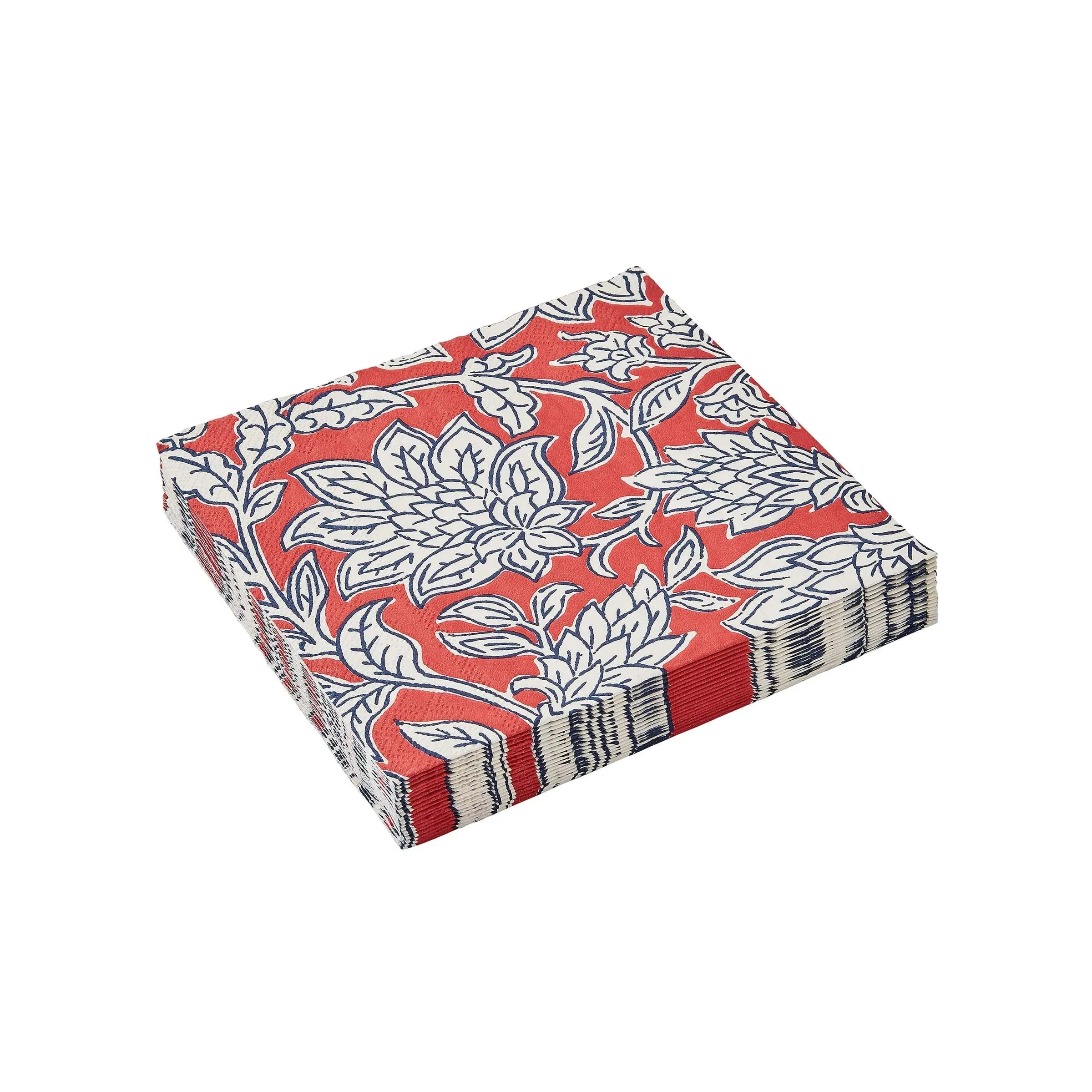 Paper Napkins - Blue/Red image