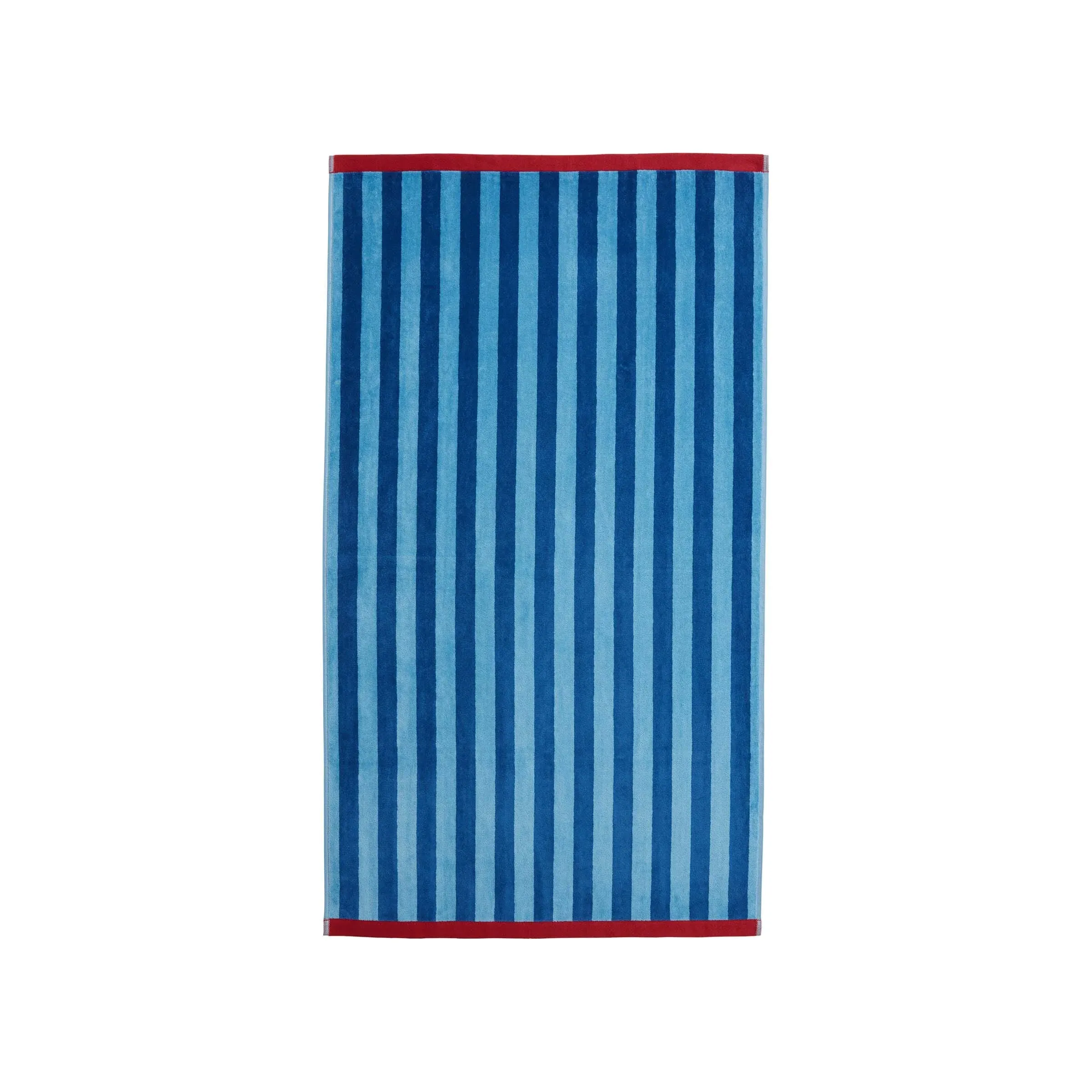 Shore Stripe Hand Towel - Blue, Red product