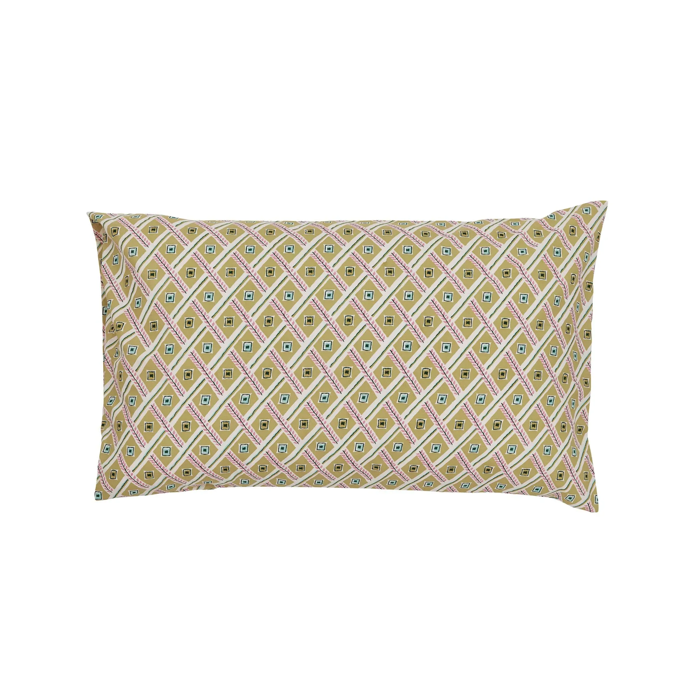 Standard Pillowcase Pair - Multi, Cotton Percale image