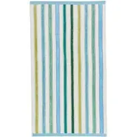 Striped Bath Sheet - Green, Cotton