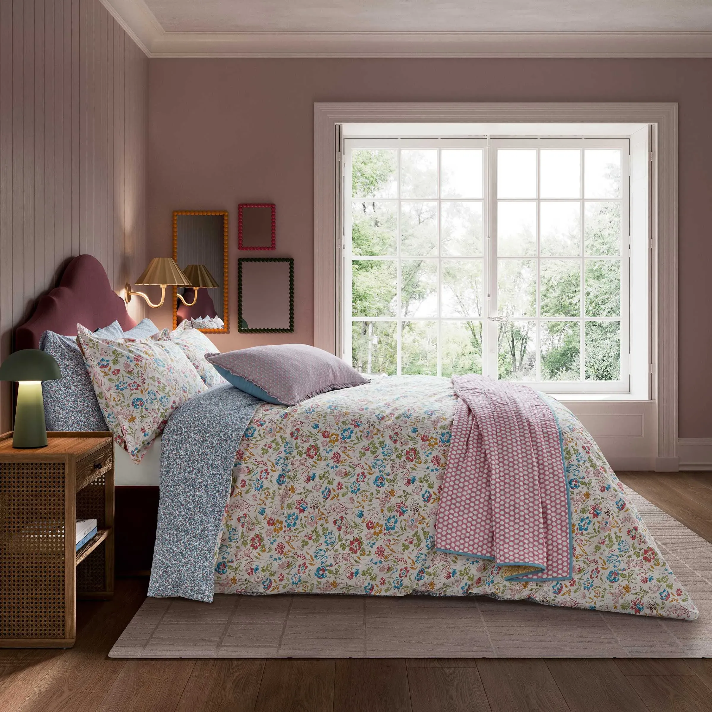 Super King Duvet Cover Set - Multi, Cotton