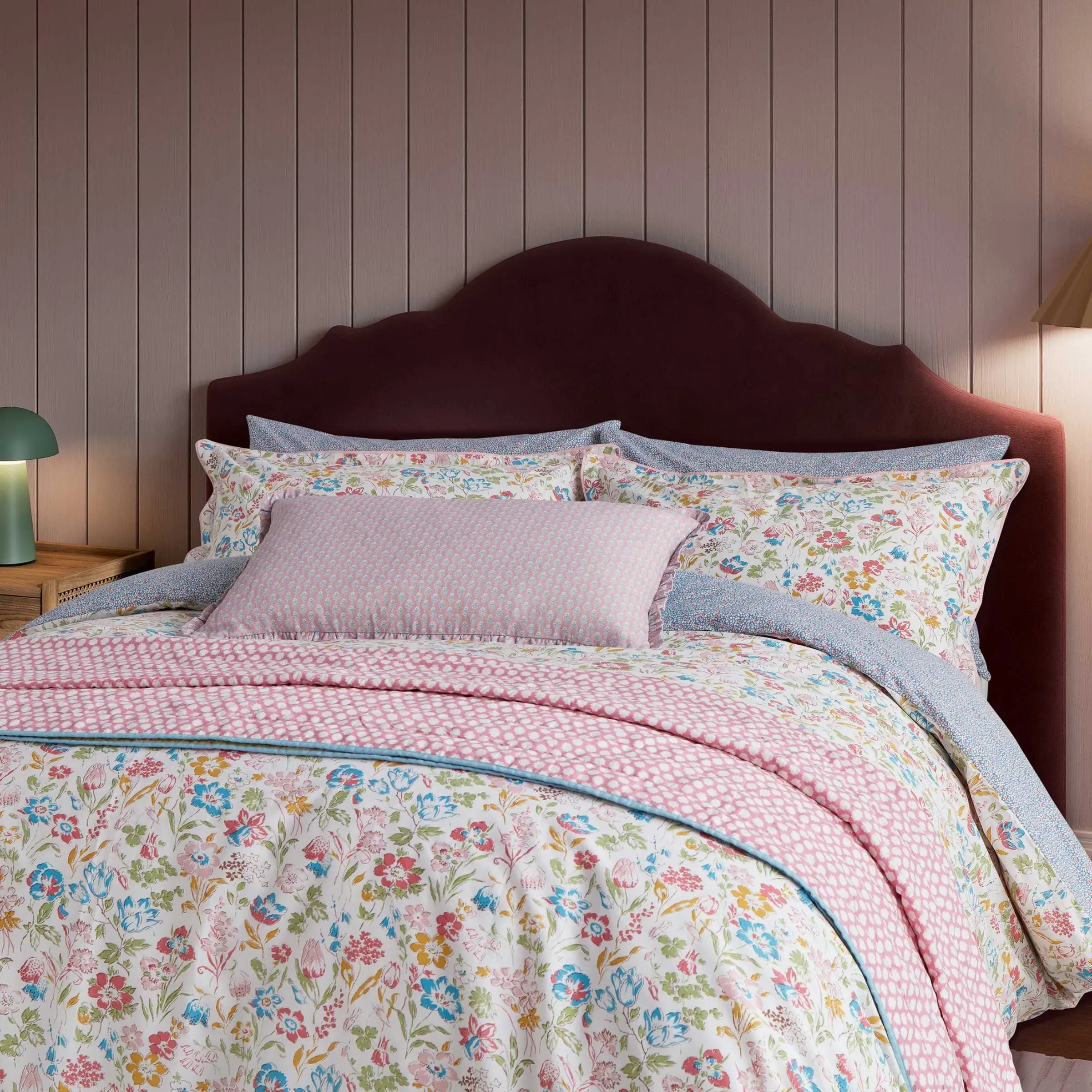 Super King Duvet Cover Set - Multi, Cotton image