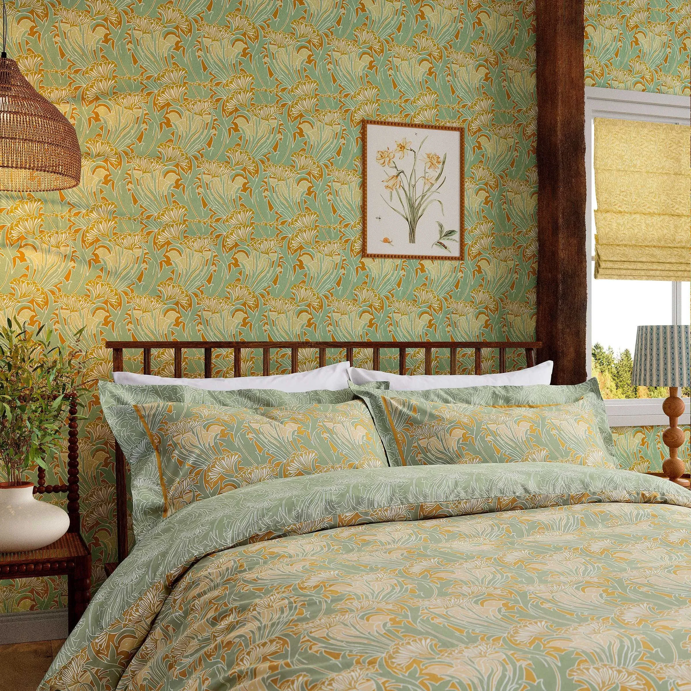 Double Duvet Cover Set - Tobacco, Cotton