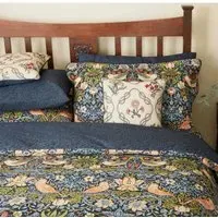King Size Duvet Cover Set - Indigo, Cotton