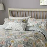 King Size Duvet Cover Set - Teal, Cotton