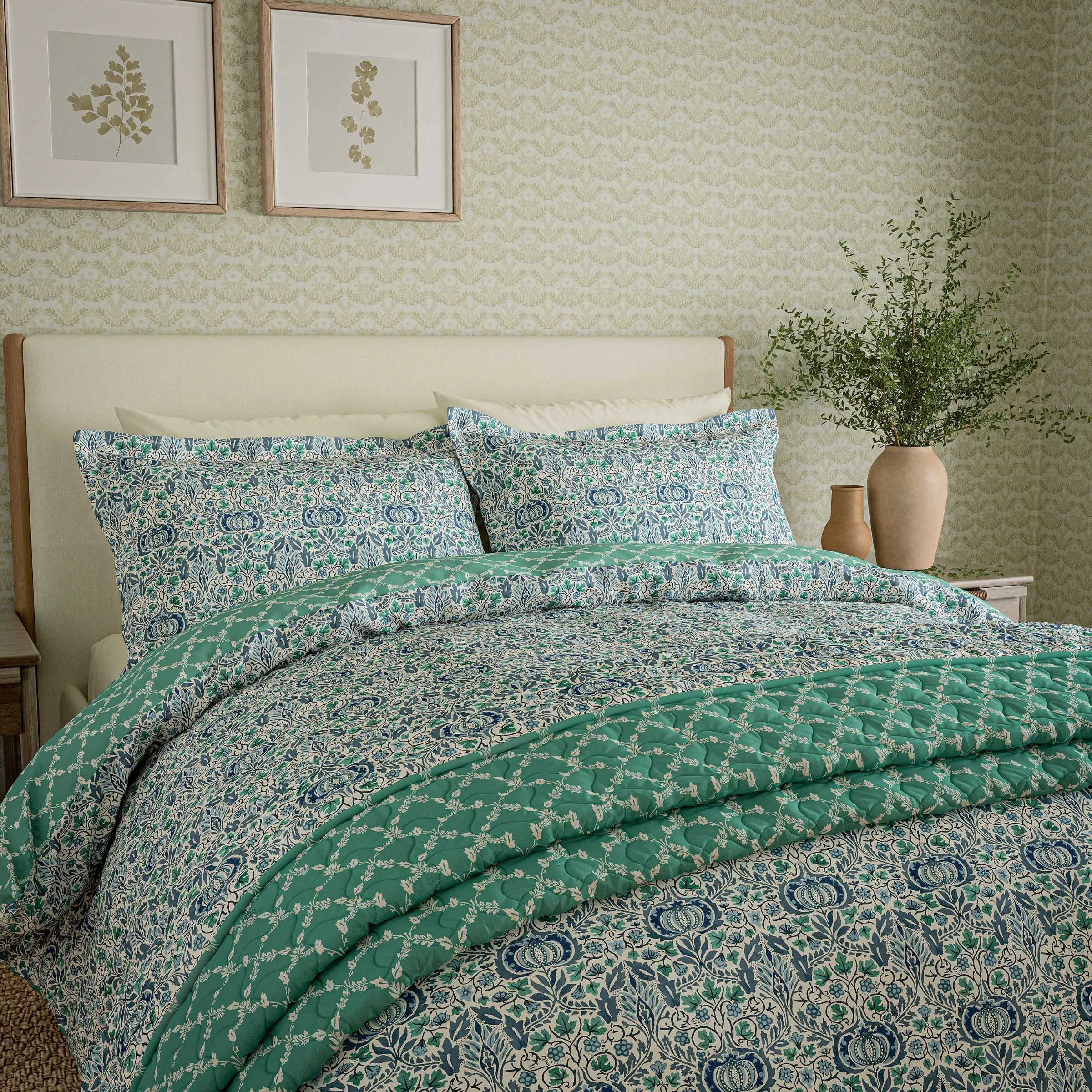 Little Chintz Single Duvet Cover Set - Blue product