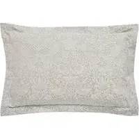 Oxford Pillowcase Strawberry Thief - Pebble, Cotton