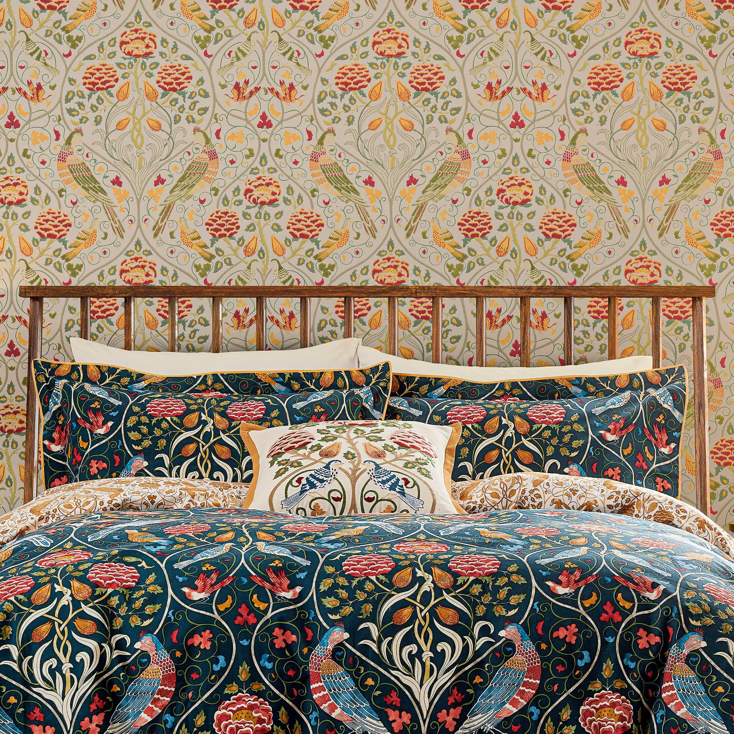 Seasons By May Double Duvet Cover Set - Indigo alternate view